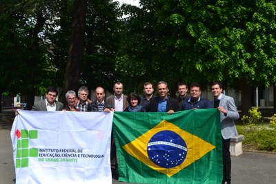 Comitiva do CNAT visita instituição de ensino francesa para renovar parceria