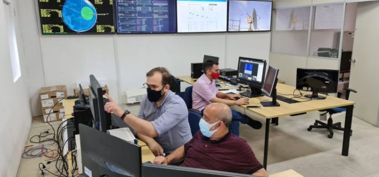CCSL-IFRN participa de testes de integração da Estação Multmissão de Natal (EMMN) para operação em conjunto ao satélite SPORT